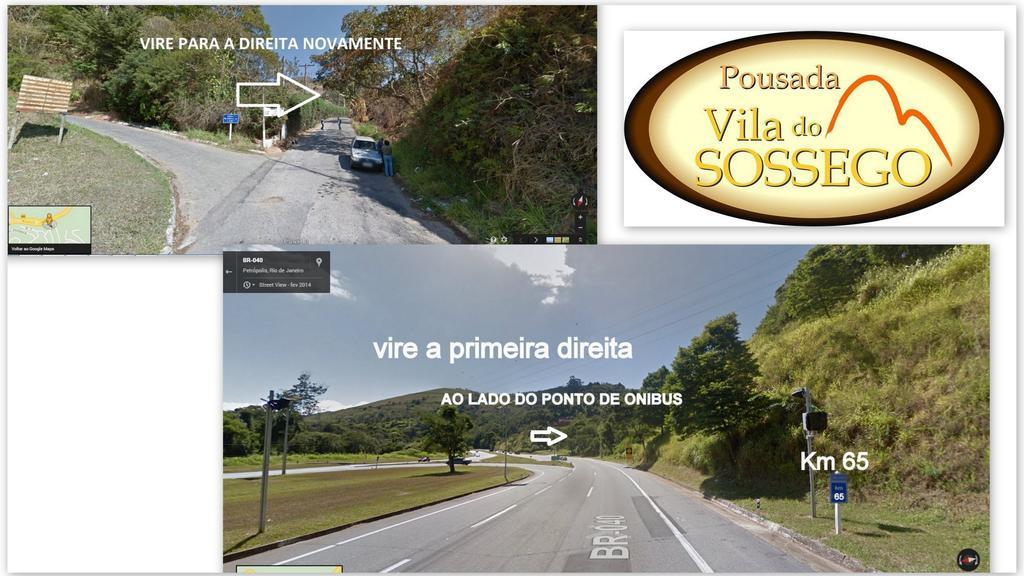 Pousada Vila Do Sossego Petrópolis Dış mekan fotoğraf